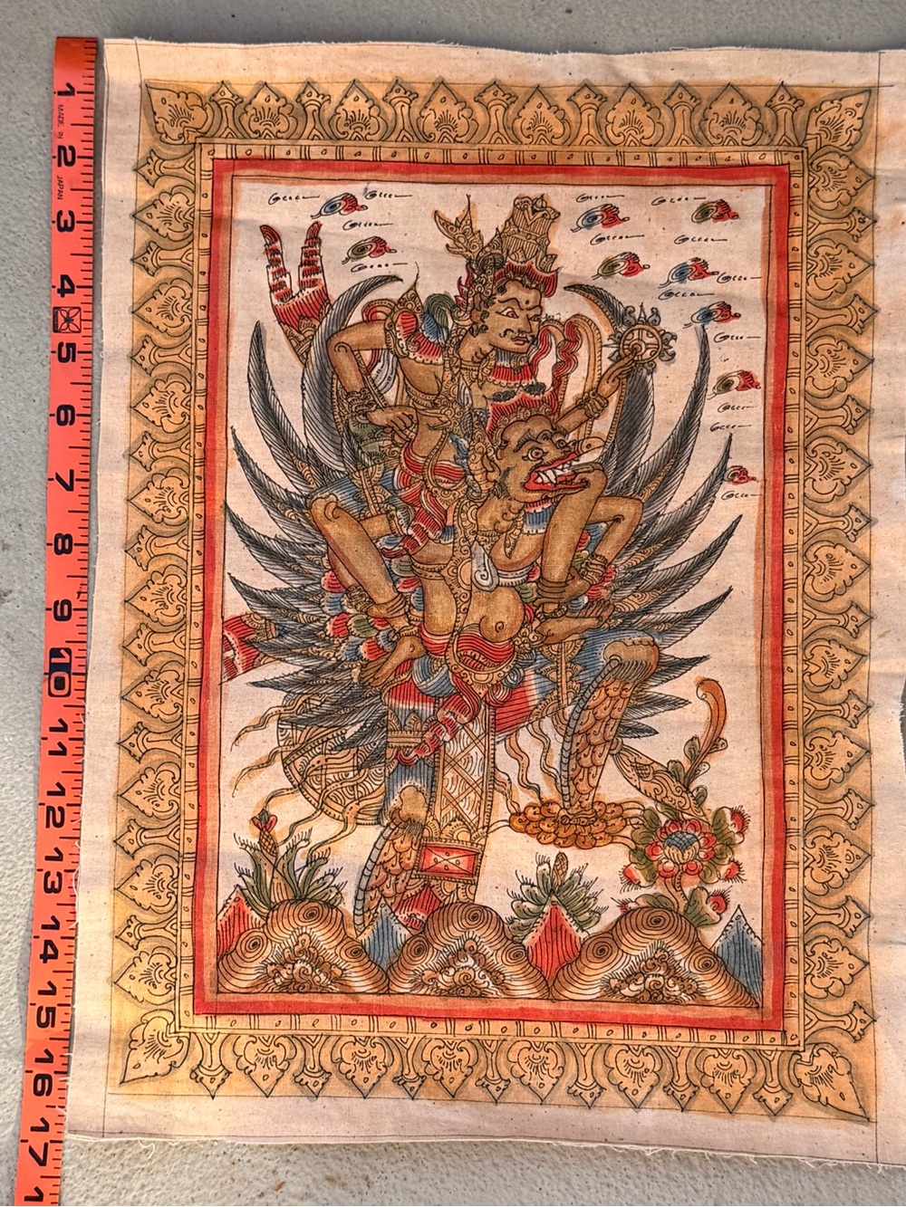 Vintage collectible Hindu Thai artwork - Picture 3 of 6